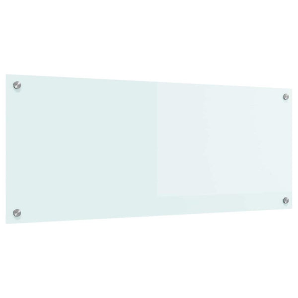 Keittiön välitila Maito 100 x 40 cm karkaistu lasi