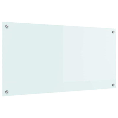 Keittiön suojapaneeli Valkoinen 100 x 50 x 0.8 cm