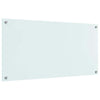 Keittiön suojapaneeli Valkoinen 100 x 50 x 0.8 cm