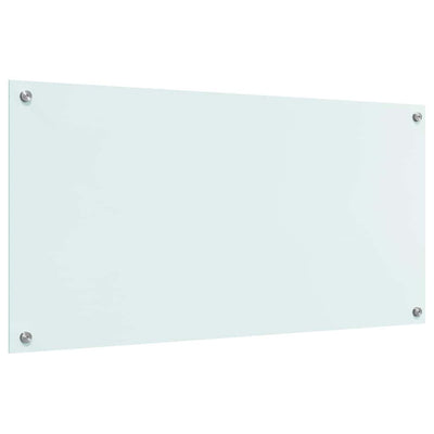 Keittiön suojapaneeli Valkoinen 100 x 50 x 0.8 cm