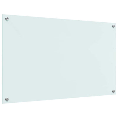 Keittiön suojapaneeli Valkoinen 100 x 60 x 0.8 cm