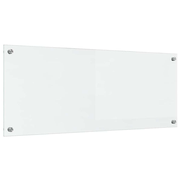 Keittiön suojapaneeli Läpinäkyvä 100 x 40 cm karkaistu lasi