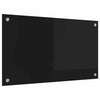 Keittiön suojapaneeli Musta 70 x 40 x 0.8 cm karkaistu lasi