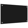 Keittiön suojapaneeli Musta 70 x 40 x 0.8 cm karkaistu lasi