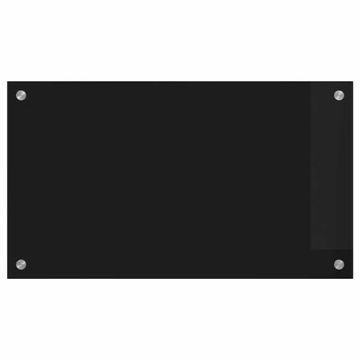 Keittiön suojapaneeli Musta 70 x 40 x 0.8 cm karkaistu lasi