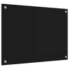 Keittiön suojapaneeli Musta 70 x 50 x 0.8 cm karkaistu lasi