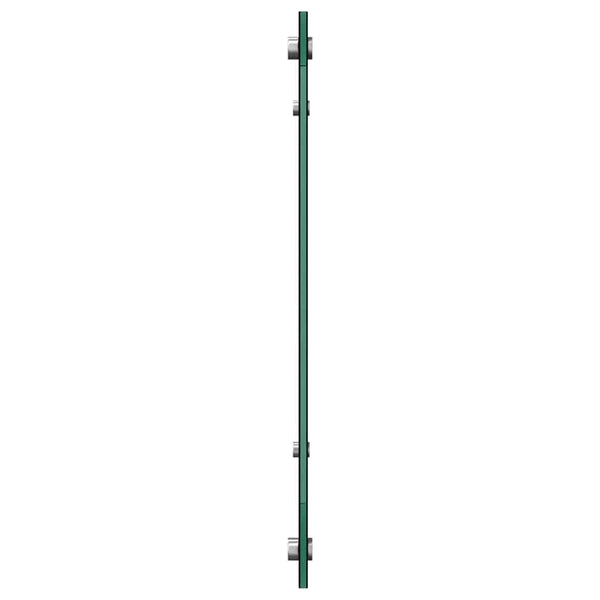 Keittiön suojapaneeli Musta 80 x 50 cm karkaistu lasi