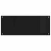 Keittiön suojapaneeli Musta 100 x 40 x 0.8 cm karkaistu lasi