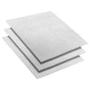 Peilimosaikkilaatta Geometrinen 3 kpl Hopea 30 x 30 cm Lasi