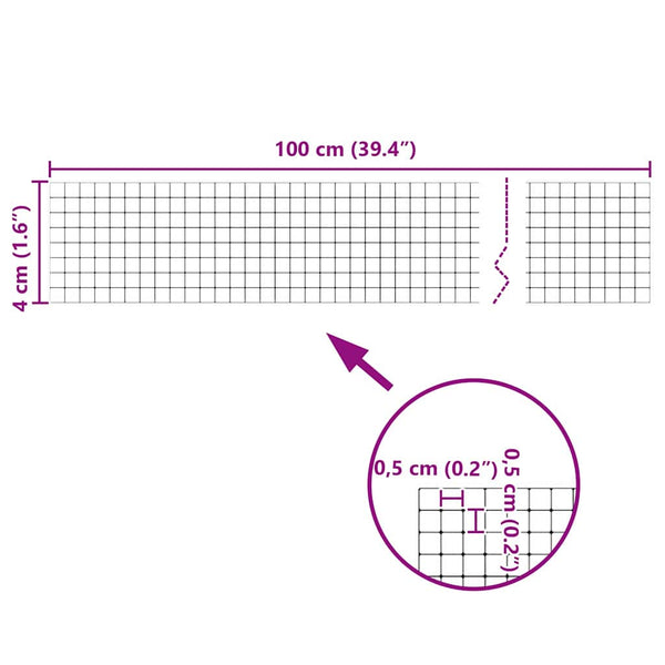 Peilimosaikkilaatta Geometrinen 3 kpl Hopea 100 x 4 cm Lasi