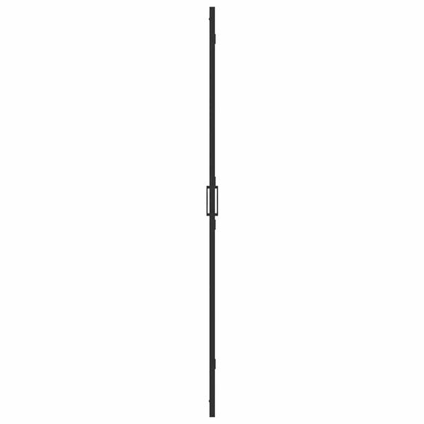 Kävelyyn tarkoitettu suihkuseinä Musta 70 x 6,5 x 190 cm