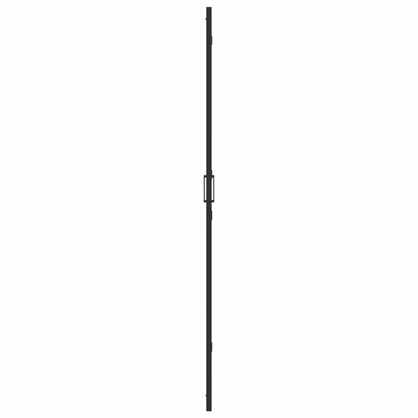 Kävelyyn tarkoitettu suihkuseinä Musta 120 x 6,5 x 190 cm