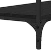 Konsolipöytä Musta tammi 100 x 34.5 x 75 cm Tekninen puu