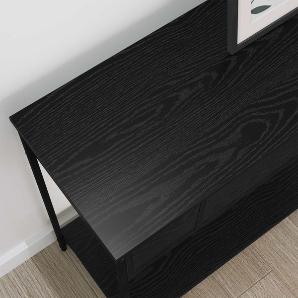 Konsolipöytä Musta tammi 100 x 34.5 x 75 cm Tekninen puu