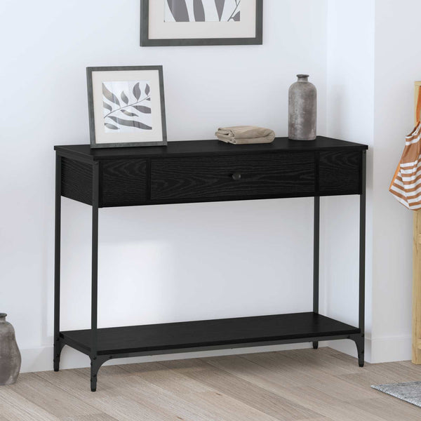 Konsolipöytä Musta tammi 100 x 34.5 x 75 cm Tekninen puu