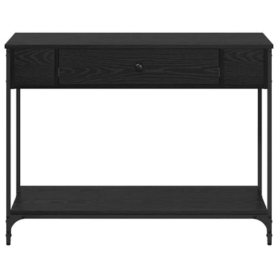 Musta tammi konsolipöytä Mnerva 100x34.5x75cm (puinen)