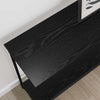Konsolipöytä Musta tammi 101 x 30.5 x 75 cm Tekninen puu