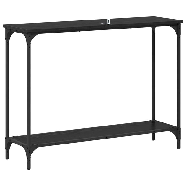 Konsolipöytä Musta tammi 101 x 30.5 x 75 cm Tekninen puu