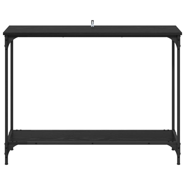 Konsolipöytä Musta tammi 101 x 30.5 x 75 cm Tekninen puu