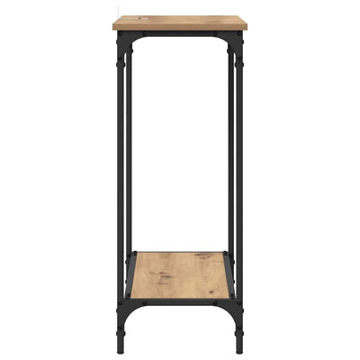 Artesaani tammi konsolipöytä Pidhorni 75x30.5x75cm (puinen)