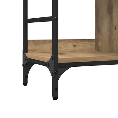 Ruskea sivupöytä Croitor 102x32x73.5cm (puinen)