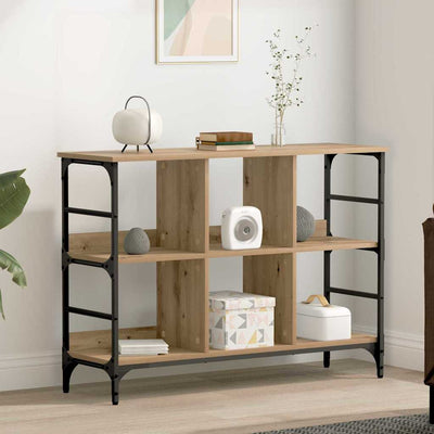 Ruskea sivupöytä Croitor 102x32x73.5cm (puinen)