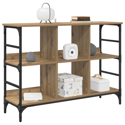 Ruskea sivupöytä Croitor 102x32x73.5cm (puinen)