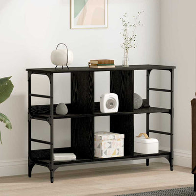 Musta sivupöytä Emesa 102x32x73.5cm (puinen)