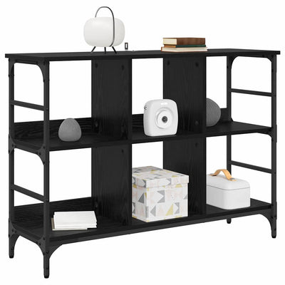 Musta sivupöytä Emesa 102x32x73.5cm (puinen)