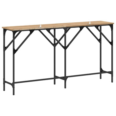 Artesaani tammi konsolipöytä Tohotom 140x29x75cm (puinen)