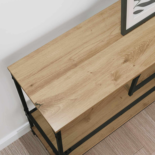 Konsolipöytä Artisan tammi 100 x 30 x 75 cm Tekninen puu