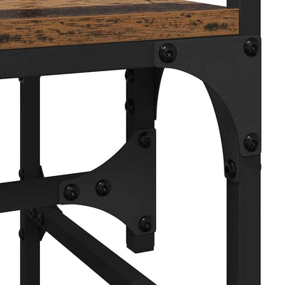 Vanha puu vaatekaappi hyllyllä Ranete 89x39x184.5cm (puinen)