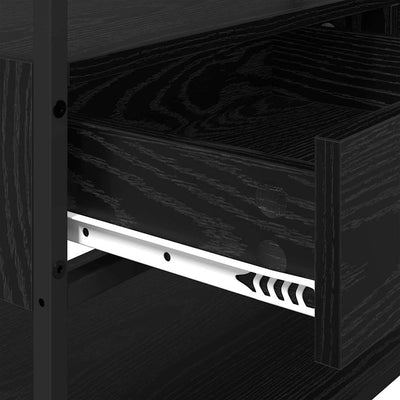 Musta tammi vaatekaappi Hristia 89x39x184.5cm (puinen)