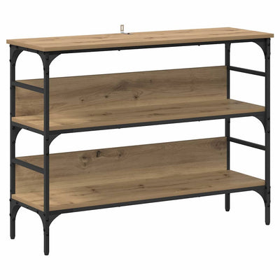 Artesaani tammi konsolipöytä Bildigau 100x32x75cm (puinen)