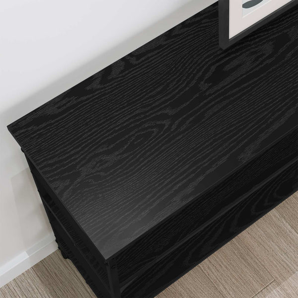 Konsolipöytä Musta tammi 100 x 32 x 75 cm Tekninen puu