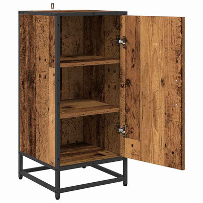 Vanha puu sivupöytä Marg 35x35.5x76cm (puinen)