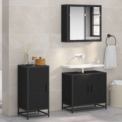 Musta tammi sivupöytä Sultanescu 35x35.5x76cm (puinen)