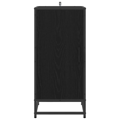 Musta tammi sivupöytä Sultanescu 35x35.5x76cm (puinen)