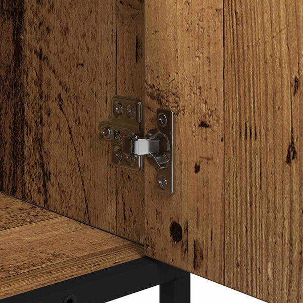 Kylpyhuoneen allaskaappi 65 x 33 x 60 cm Vanha puu Tekninen puu