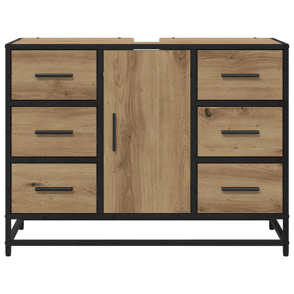 Kylpyhuonekaappi Artisan tammi 80 x 33 x 60 cm Tekninen puu