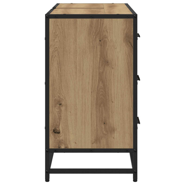 Kylpyhuonekaappi Artisan tammi 80 x 33 x 60 cm Tekninen puu