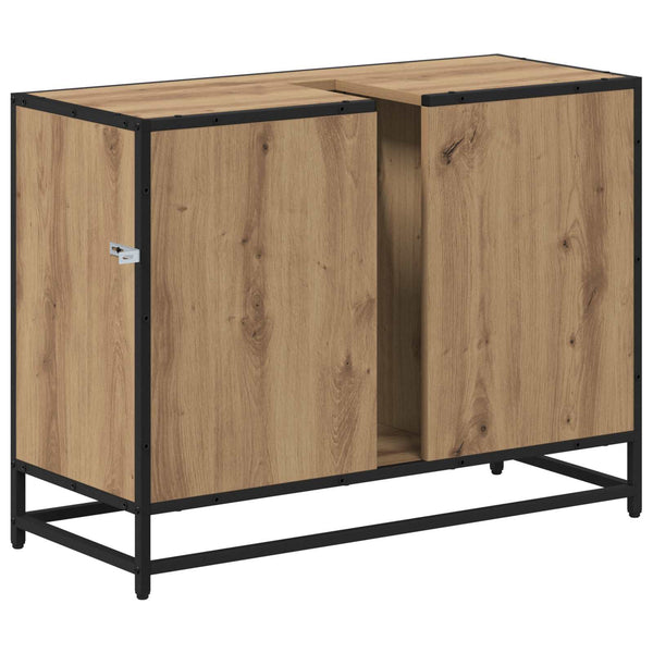 Kylpyhuonekaappi Artisan tammi 80 x 33 x 60 cm Tekninen puu