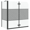 Kylpyhuoneen Kuvaus Geometrinen Musta 120 x 67 x 129 cm