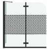 Kylpyhuoneen Kuvaus Geometrinen Musta 120 x 67 x 129 cm