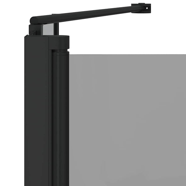 Bi-folding suihkusulku Tumma läpinäkyvä 120 x 67 x 129 cm