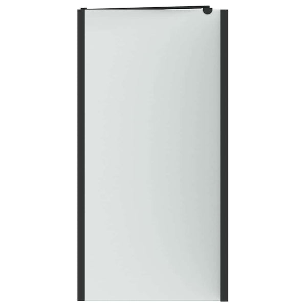 Suihkuseinä Musta 120 x 68 x 130 cm ESG-lasi ja alumiini