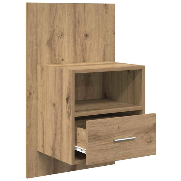 Artesaani sängynkaappi 2 kpl tammi 48.5 x 32.5 x 80 cm