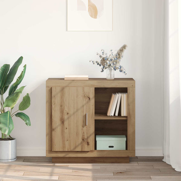 Sivupöytä Artisan tammi 80 x 40 x 75 cm Tekninen puu