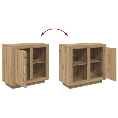 Artesaani tammi sivupöytä Padurel 40x80x75cm (puinen)