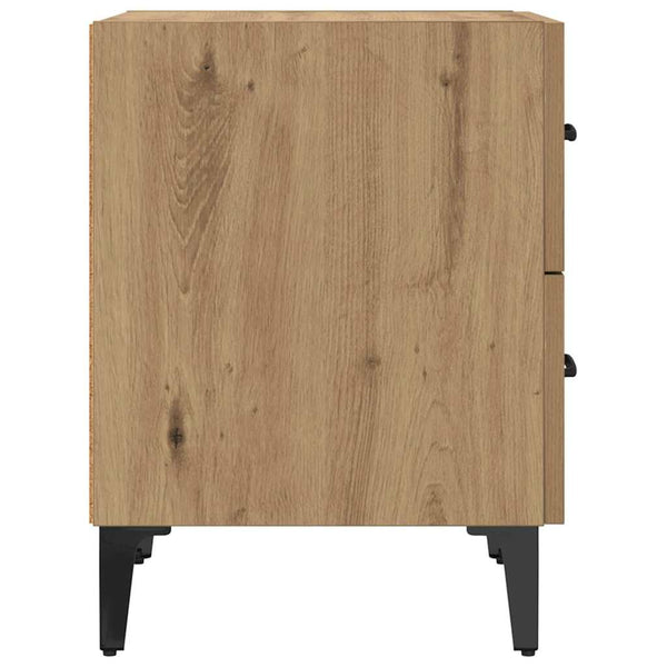 Artesaani sängynkaappi tammi 40 x 35 x 47.5 cm tekninen puu